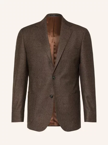 Dressler Sako Regular Fit hnědá