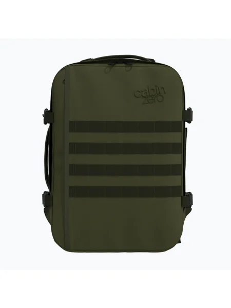 CabinZero Military 28 l túra hátizsák zöld. Méret: 28 l zöld