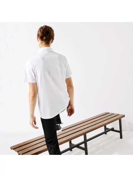 Lacoste Koszulka Polo Sport W Paski biała