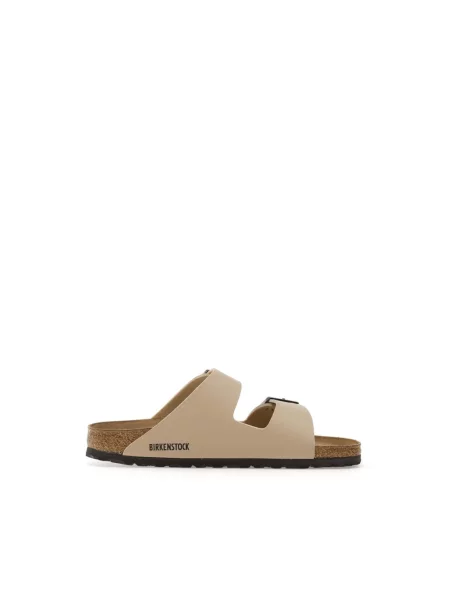 Klapki Birkenstock beżowe