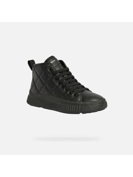 Geox Sneakersy J Laquinny S čierna