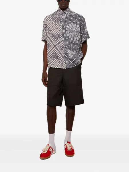Cămașă Rhude cu imagine negru