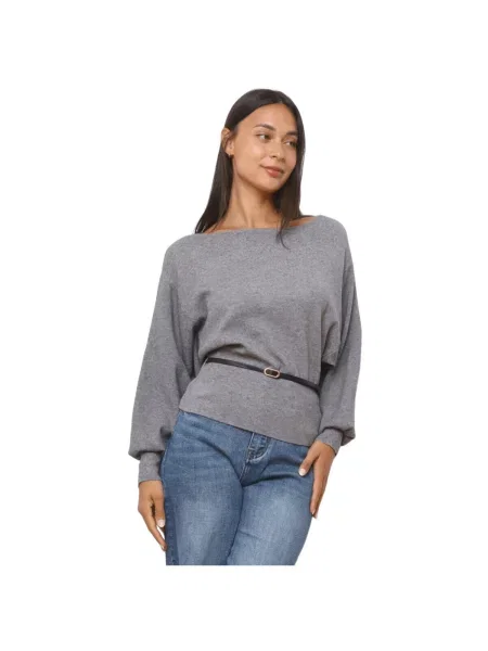 Pulover La Modeuse gri