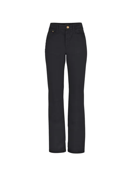 Blugi drepți Guess negru