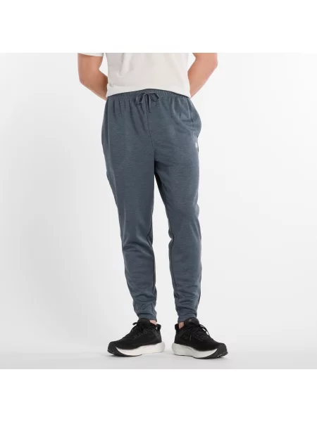 Běžecké kalhoty New Balance Sport Knit graphite šedé