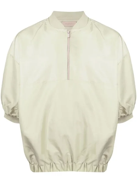 С яка суичър с цип Fear Of God Essentials зелено