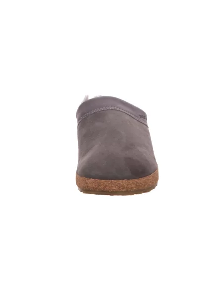 Półbuty Haflinger skórzane szare