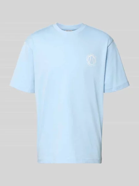 T-shirt o kroju regular fit z czystej bawełny Only & Sons
