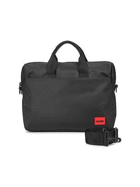 Torba za prenosnik Hugo črna