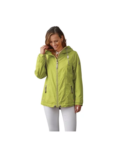 Kurtka Junge z kapturem zielona