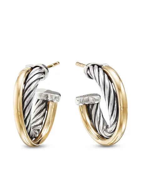 Cercei David Yurman galben