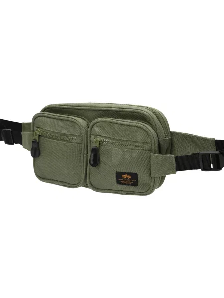 Alpha Industries Torbica za okrog pasu﻿ Khaki črna