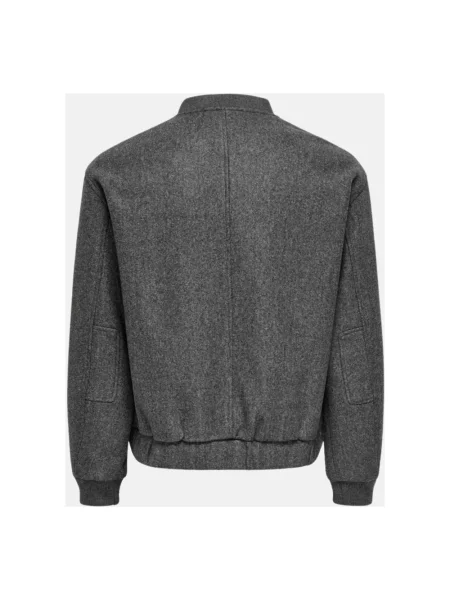 Kurtka bomber Only & Sons szary