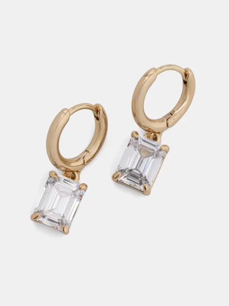 Lauren Ralph Lauren cercei de damă din metal cu zirconiu cubic