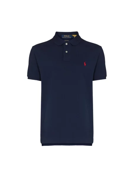 Polo Ralph Lauren polo granatowy gładki niebieska