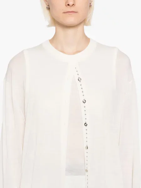 Cardigan Rabanne din lână merinos