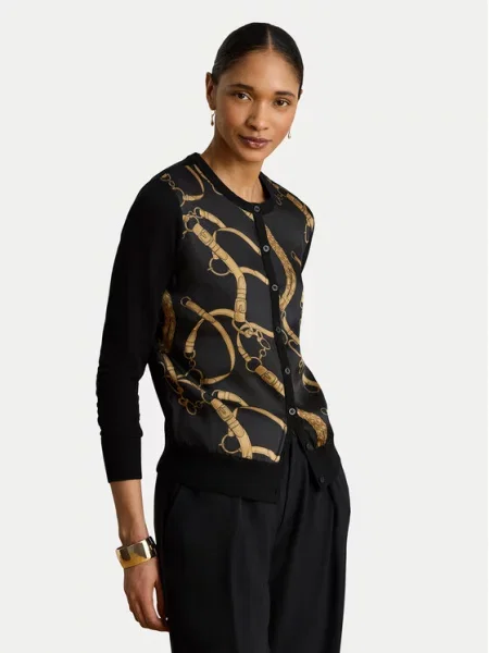 LAUREN RALPH LAUREN Кардиган чорний
