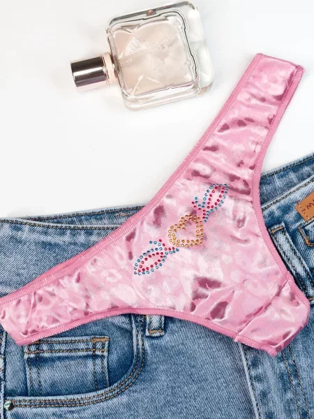 ISSA Plus Труси Текстиль рожевий