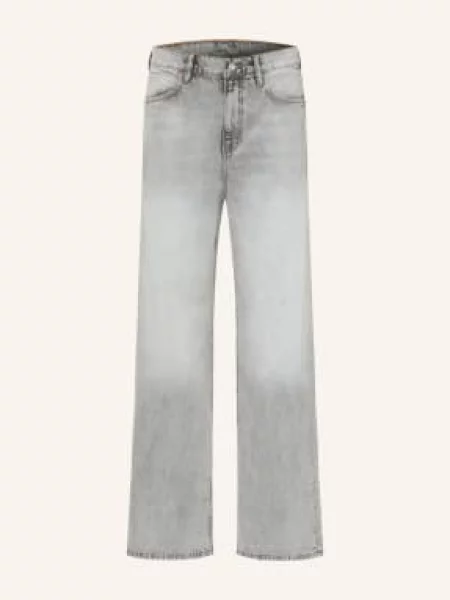 Allsaints Jeansy Lenny Wide Fit grau szare