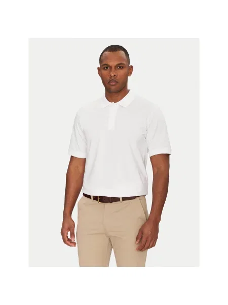Jack&Jones Polo majica Jaxon Regular Fit bela