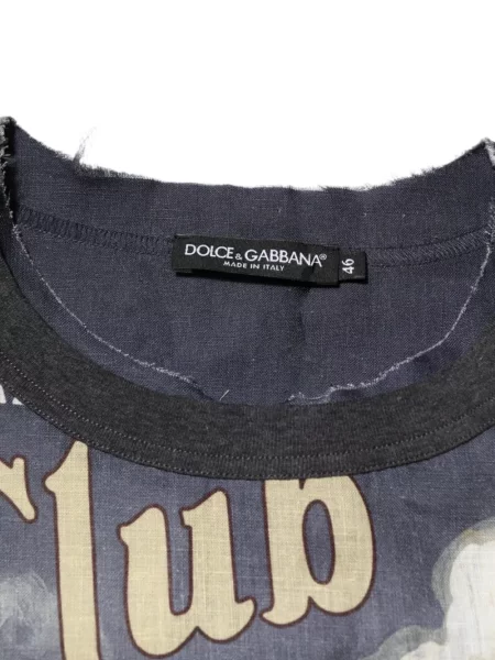 Tricou Dolce & Gabbana cu imagine albastru