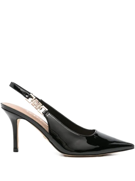 Pantofi cu toc Guess slingback negru