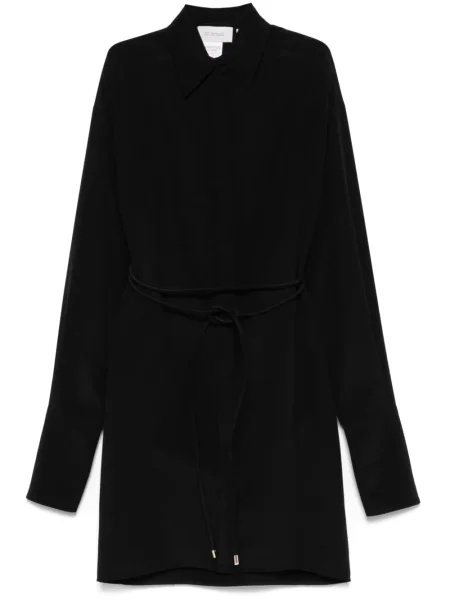 Rochie midi Sportmax până la genunchi de costum negru