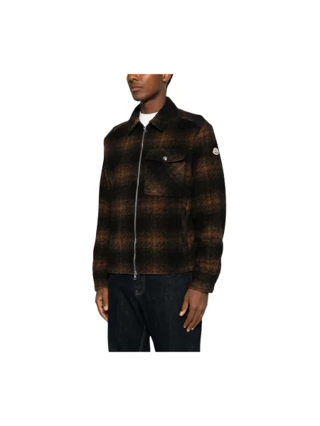 Lekka kurtka Moncler brązowa