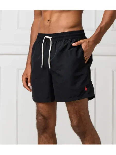 Rövid fürdőruha Polo Ralph Lauren fekete