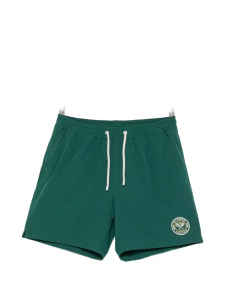 Slip de baie Mc2 Saint Barth cu autograf verde