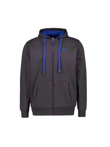 Bluza z kapturem North Sails z kapturem szara