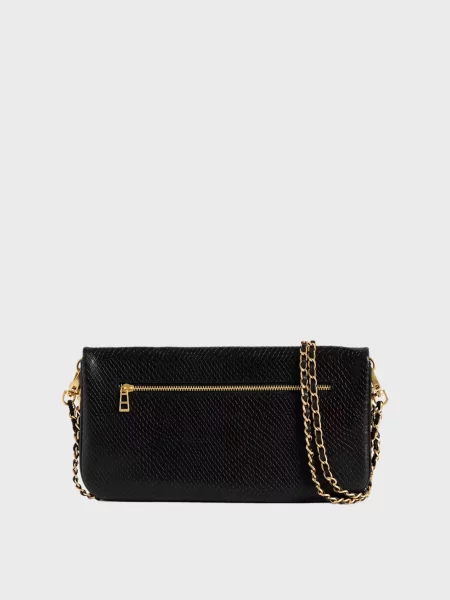 Шкіряний клатч Zadig&voltaire чорний