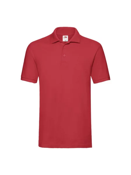 Koszulka Polo Premium czerwona