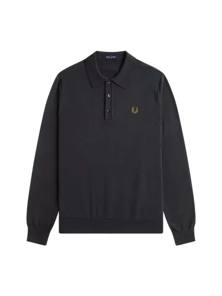 Koszulka polo Fred Perry czarna