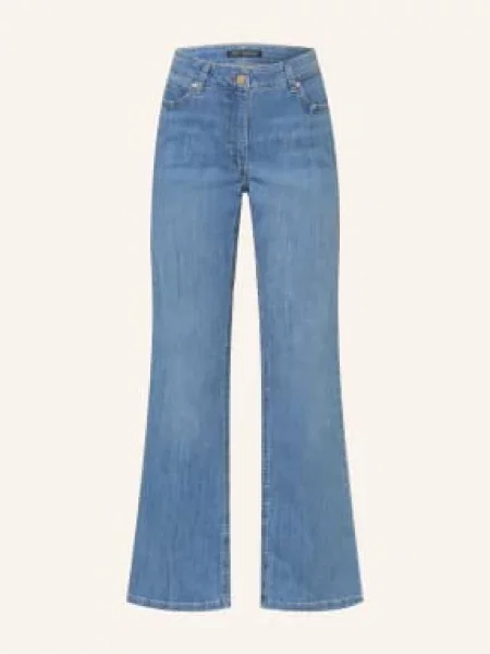 Betty Barclay Dżinsy Z Rozszerzanymi Nogawkami I Kryształkami blau niebieskie