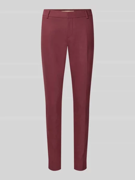 Spodnie garniturowe o kroju slim fit z mieszanka bawełny Mos Mosh