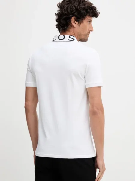 Lacoste tricou polo uni alb