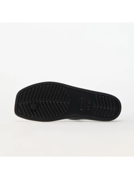 Kalhotky string Crocs s otevřenou patou černé