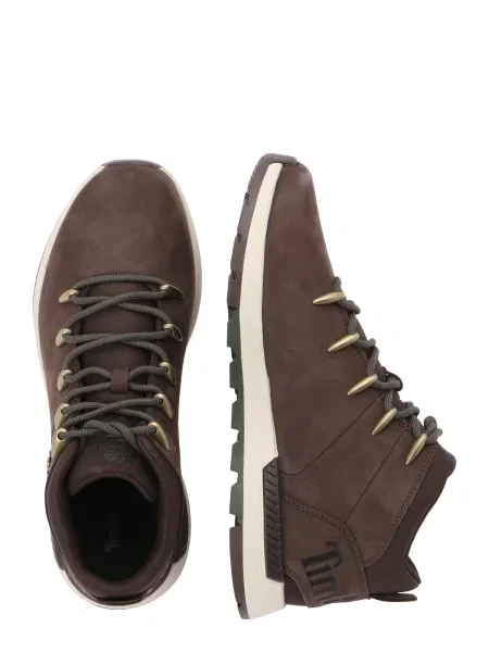 TIMBERLAND Šnurovacie čižmy Sprint Trekker tmavohnedá