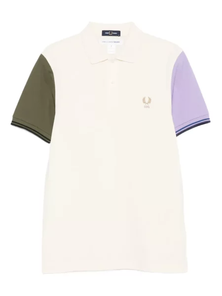 Krátké polotričko Comme Des Garçons Shirt bílé
