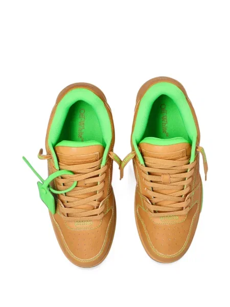Sneakerși Off-white business alb