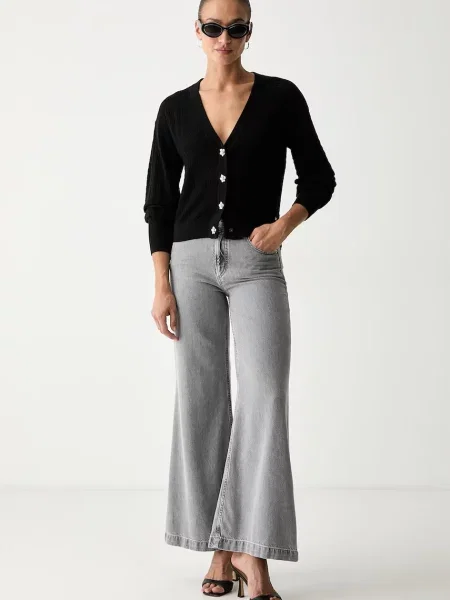 GUESS Cardigan Nina negru