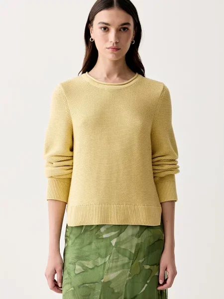 Barbour pulover pentru femei din Fawley galben