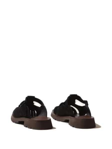 Papuci tip mules Hereu negru