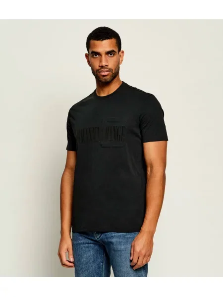 Armani Exchange Tricou negru