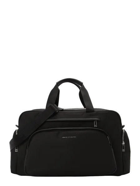 ARMANI EXCHANGE Geantă de călătorie SINGAPORE' negru