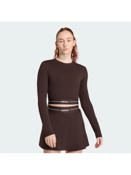 Tričko s dlouhým rukávem Hyperglam Cropped