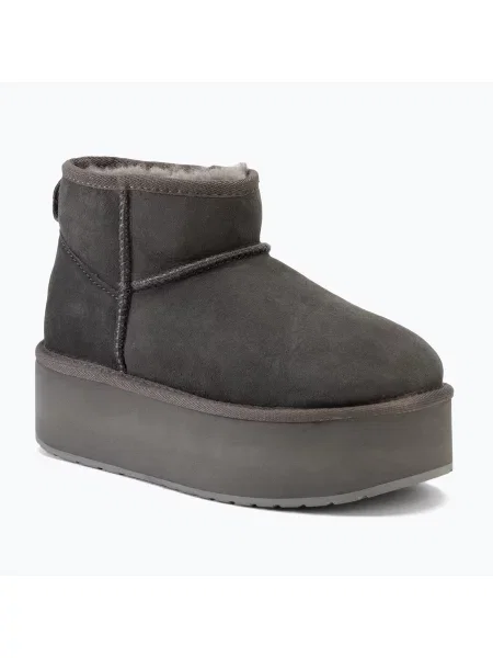 Śniegowce EMU Australia Stinger Micro Flatform charcoal szare