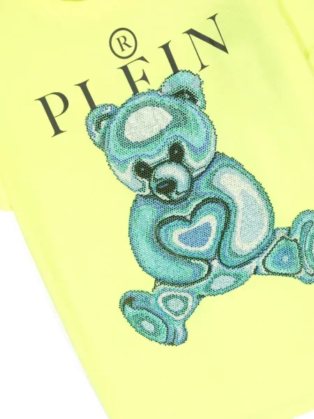 Koszulka dziecięca Philipp Plein żółta