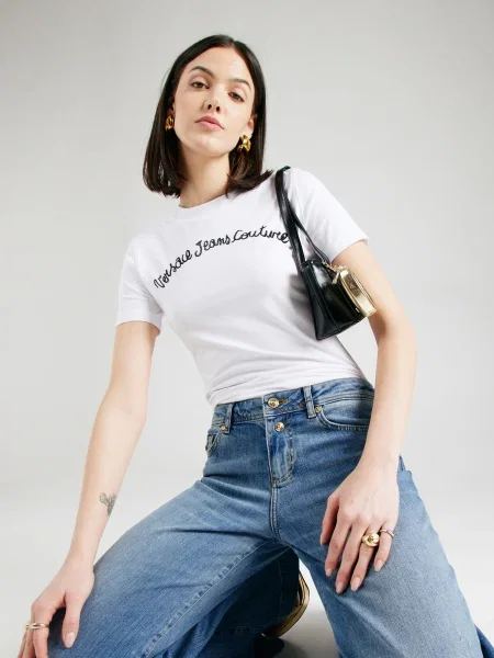 Versace Jeans Couture Tricou alb